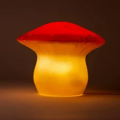 Lampe veilleuse champignon Rouge