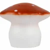 Lampe veilleuse champignon Brique Rouge