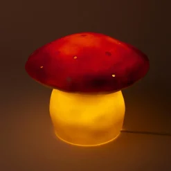 Lampe veilleuse champignon Brique Rouge