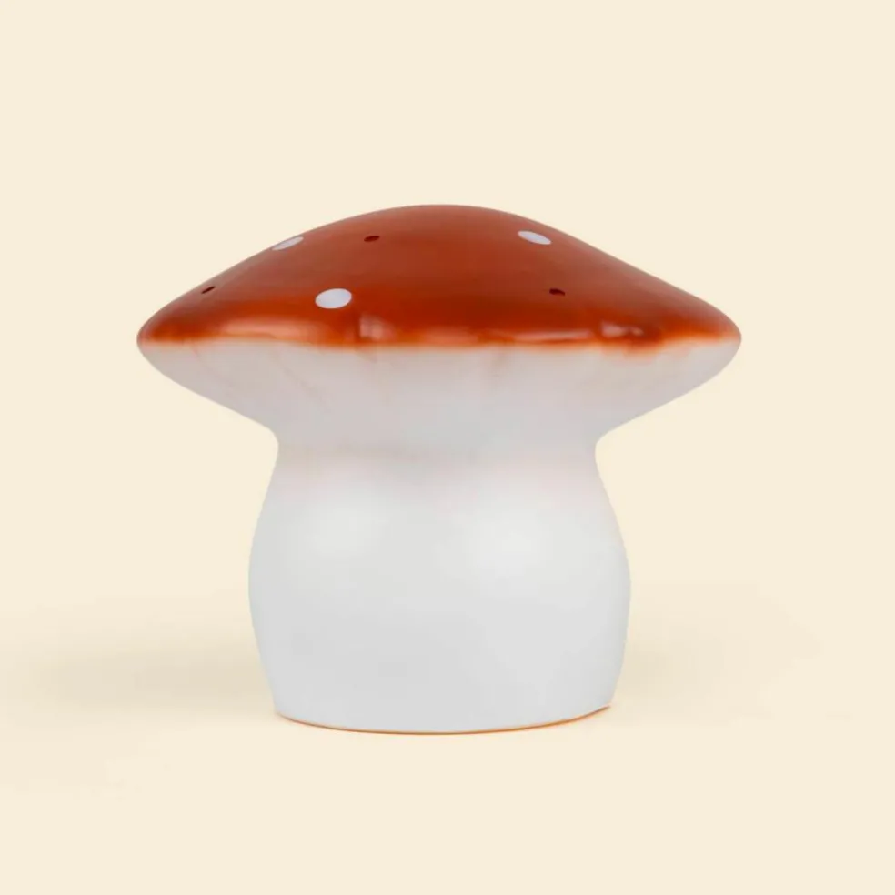 Lampe veilleuse champignon Brique Rouge
