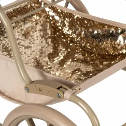 Landau pour poupée doré Cherry