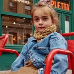 Lange Bianca Mini Léopard Coffee (70 x 70 cm)