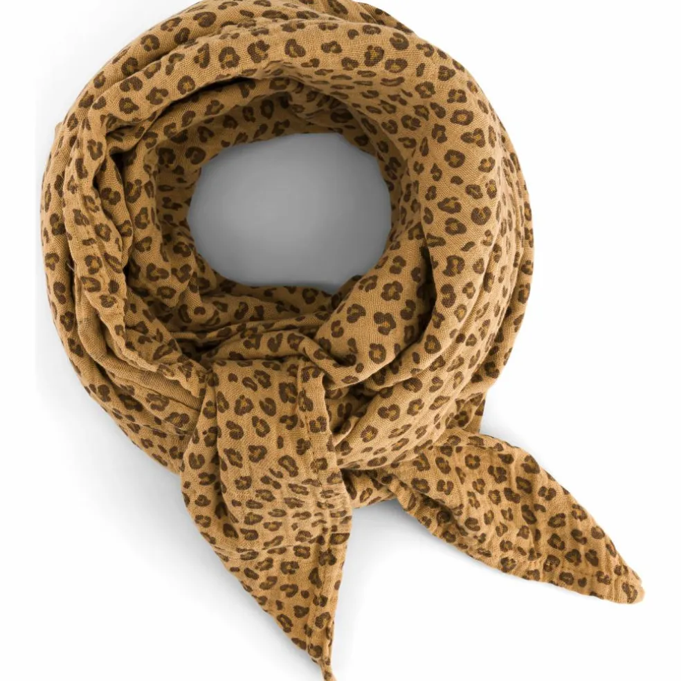 Lange Bianca Mini Léopard Coffee (70 x 70 cm)