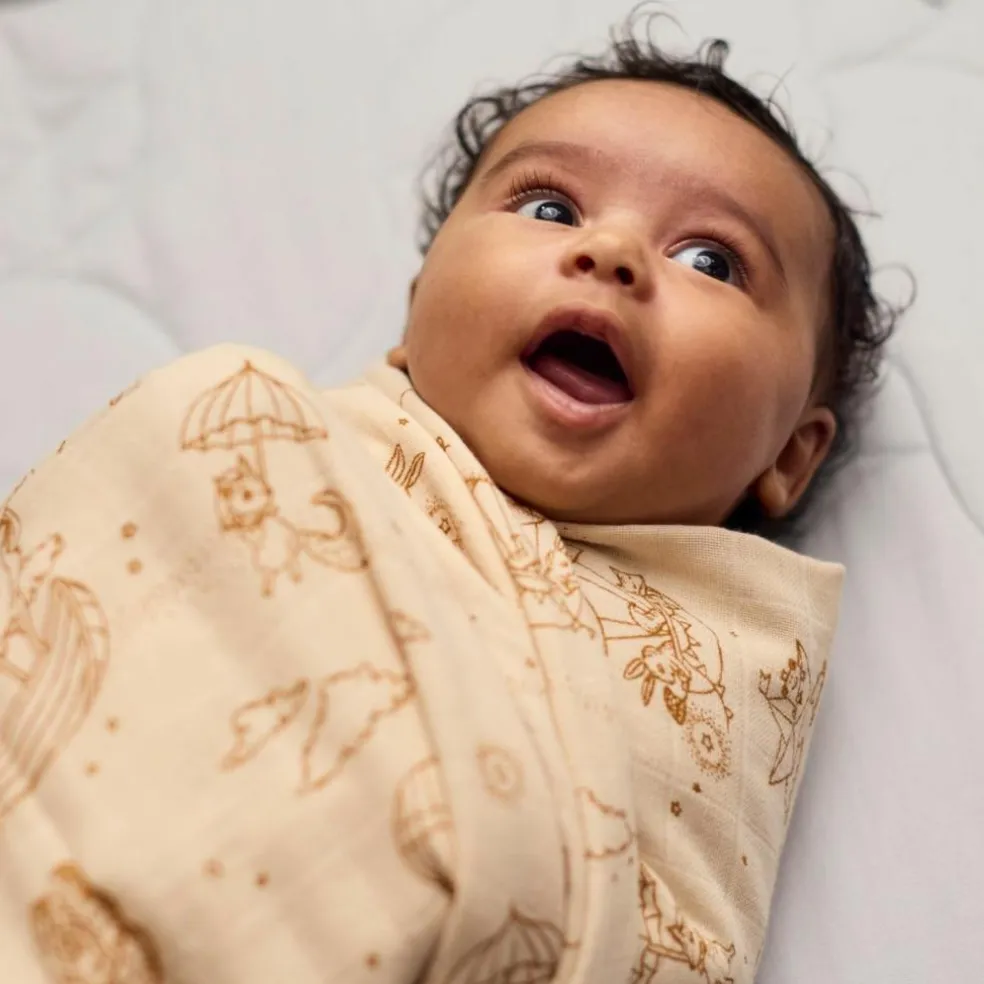 Lange emmaillotage Dreamy Adventurers (120 x 120 cm)