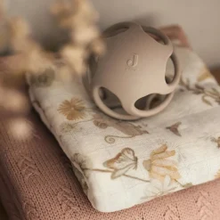 Lange en gaze de coton Dreamy Mouse (110 x 110 cm)