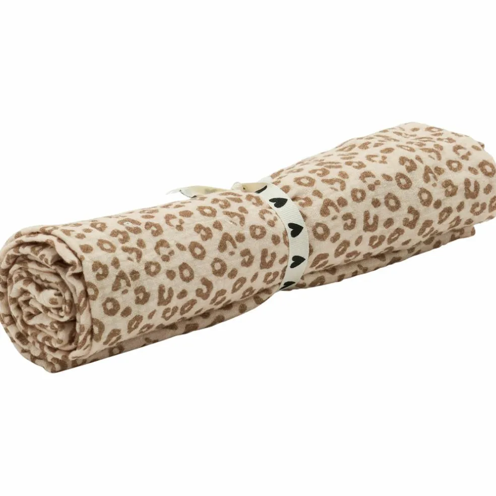 Lange Gaze Léopard (105 x 105 cm)