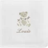 Lange ours taupe personnalisable (70 x 70 cm)