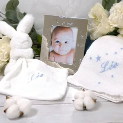 Lange étoile bleu personnalisable (70 x 70 cm)