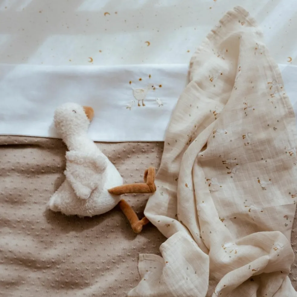 Lange XL en gaze de coton Little Goose (120 x 120 cm)
