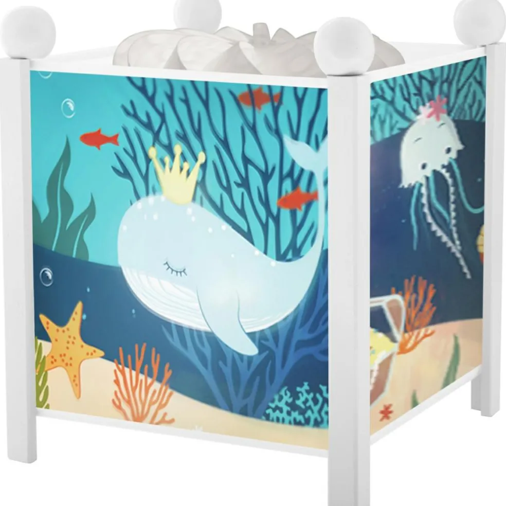 Lanterne magique Océan blanche