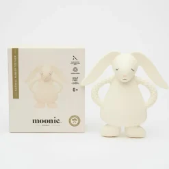 Lapin de dentition en caoutchouc naturel crème