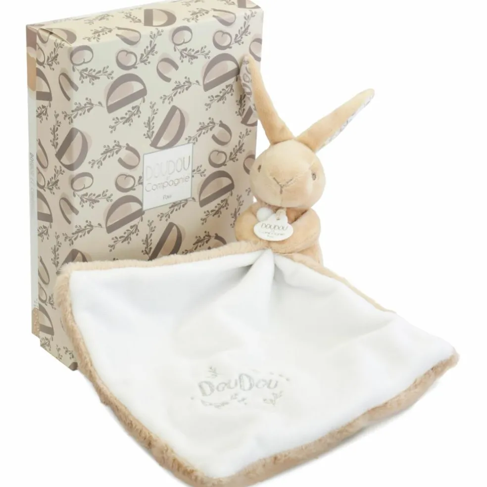 Lapin Doudou beige (10 cm)