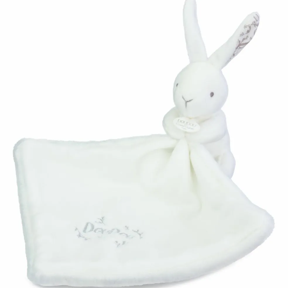 Lapin Doudou blanc (10 cm)