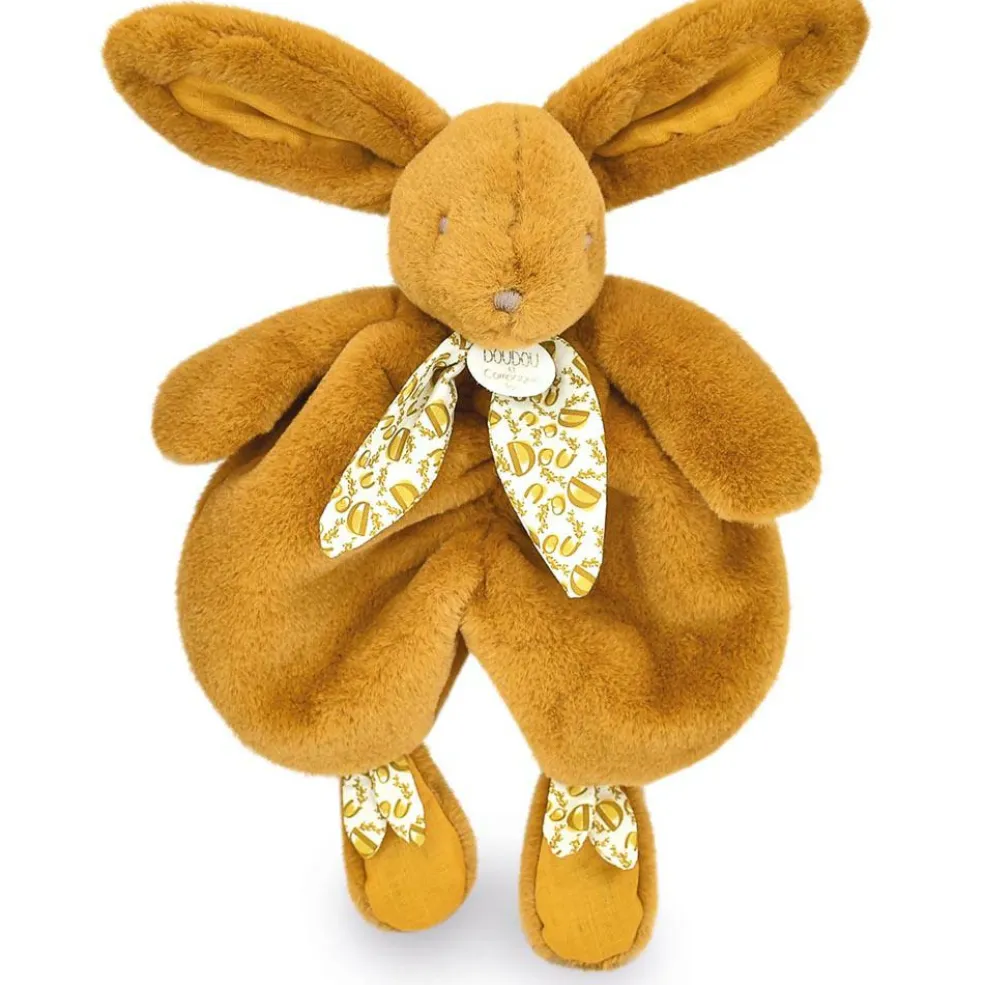 Lapin Doudou ocre (29 cm)
