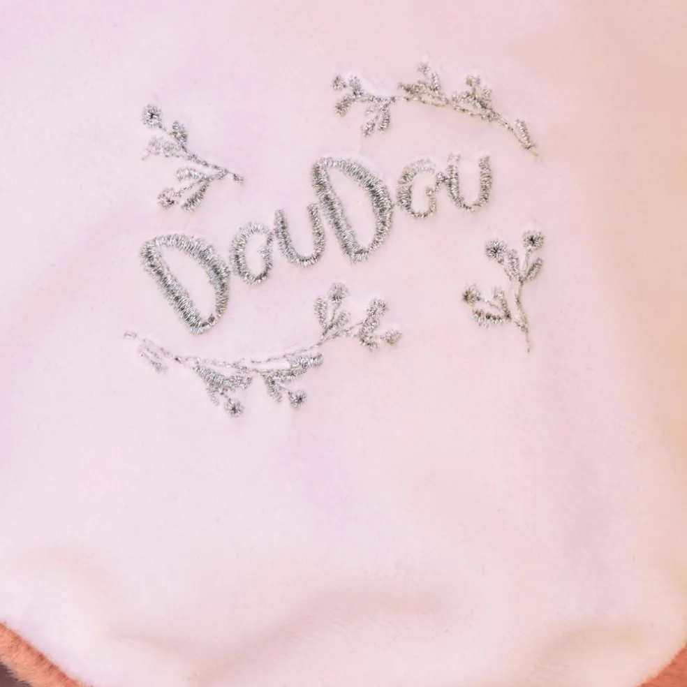 Lapin Doudou rose (10 cm)