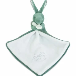 Lapin Doudou vert sauge (10 cm)