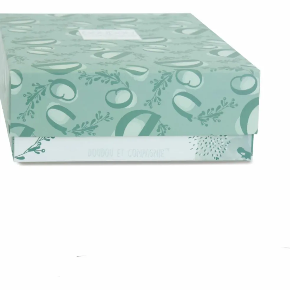 Lapin Doudou vert sauge (10 cm)