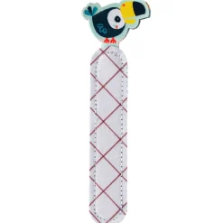 Lettre en tissu à suspendre réversible I (9,5 cm)