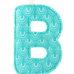 Lettre en tissu à suspendre B (9,5 cm)
