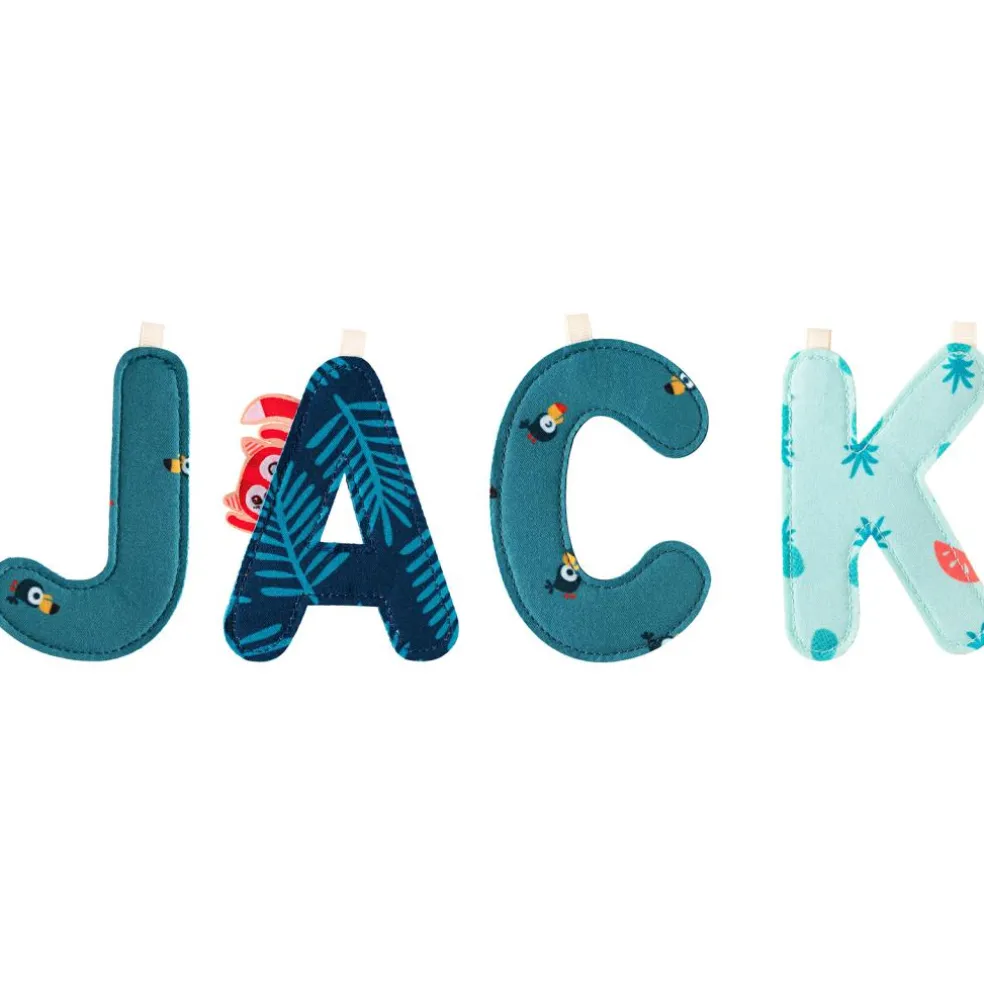 Lettre en tissu à suspendre C (9,5 cm)