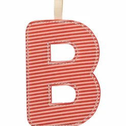 Lettre phosphorescente en tissu à suspendre B