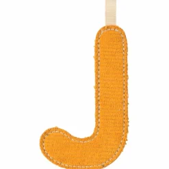 Lettre phosphorescente en tissu à suspendre J