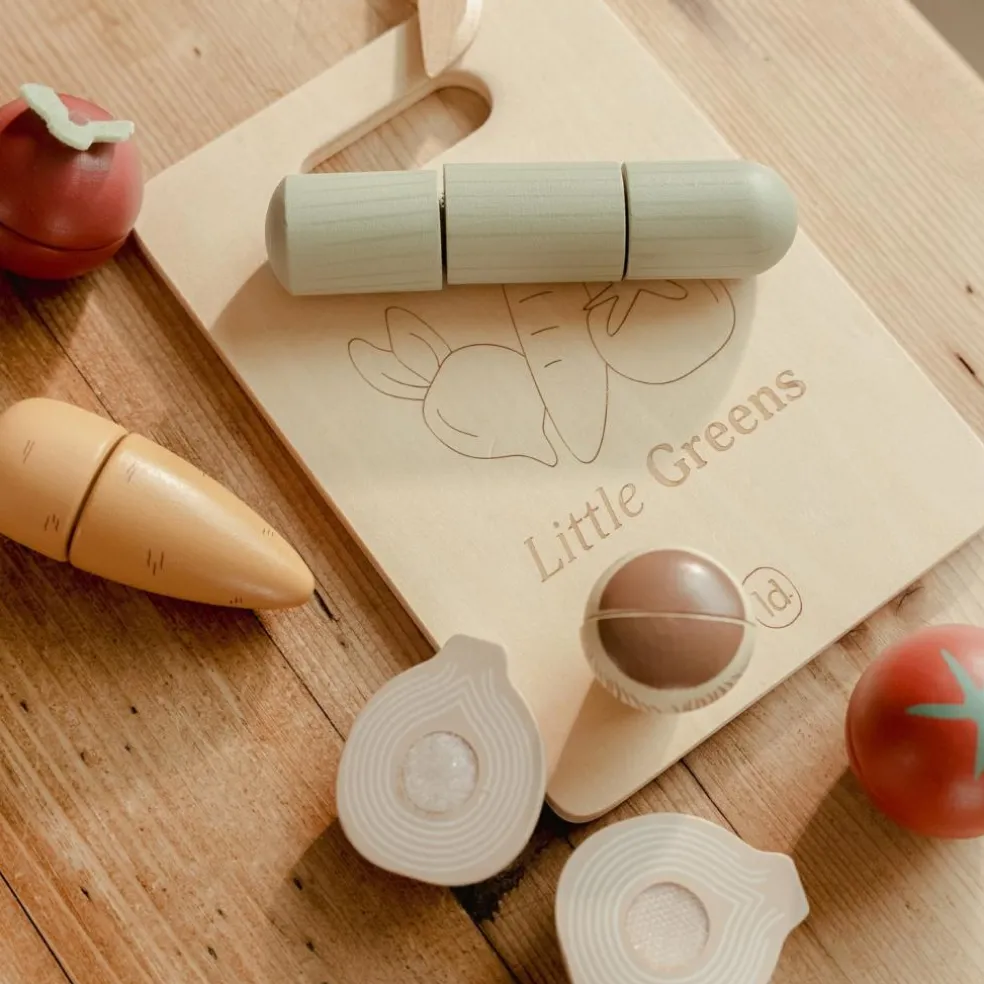 Légumes à découper en bois FSC