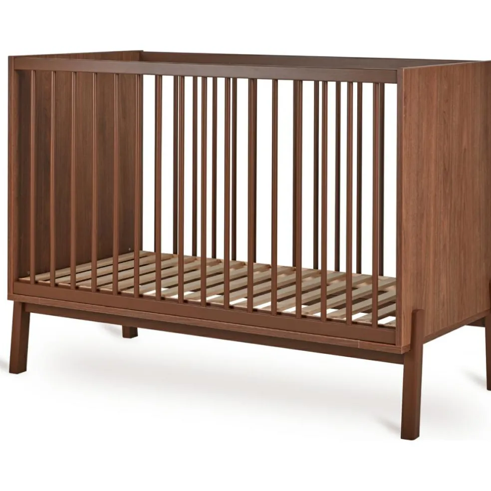 Lit à barreaux Ashi Chestnut (120 x 60 cm)