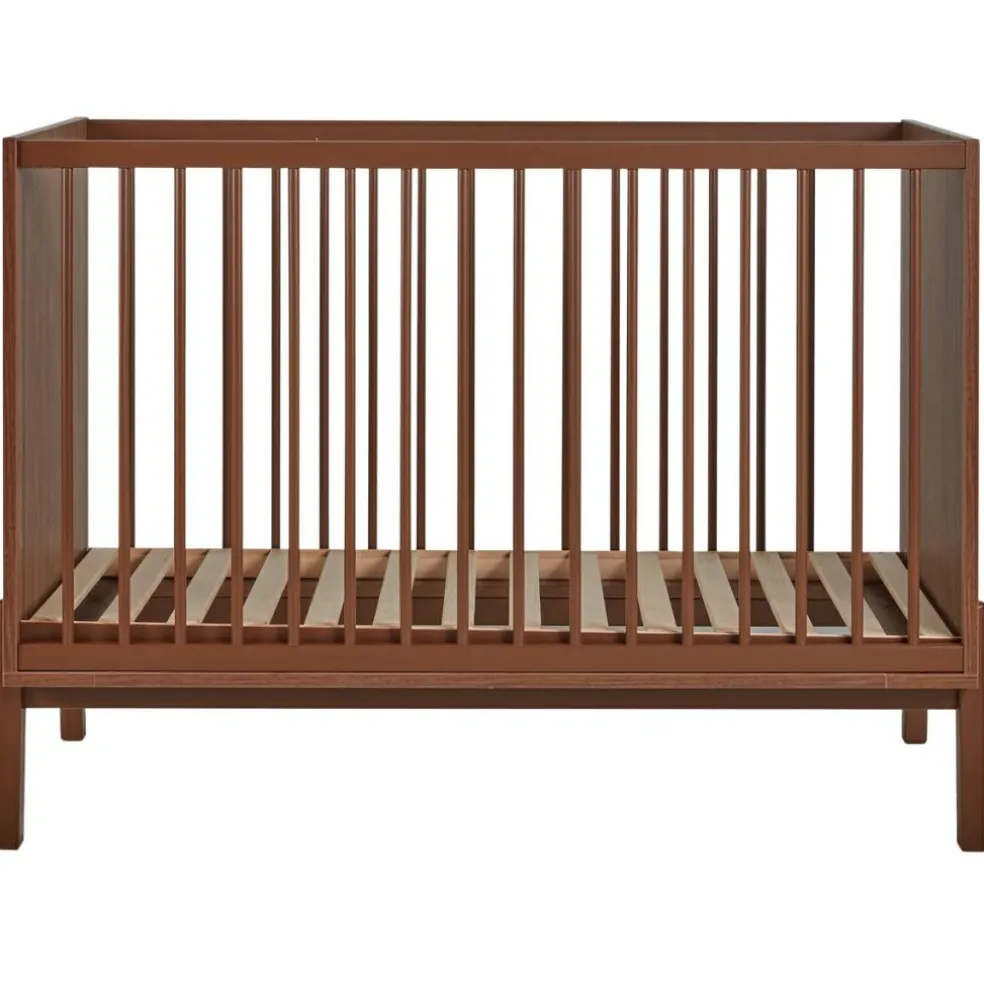 Lit à barreaux Ashi Chestnut (120 x 60 cm)