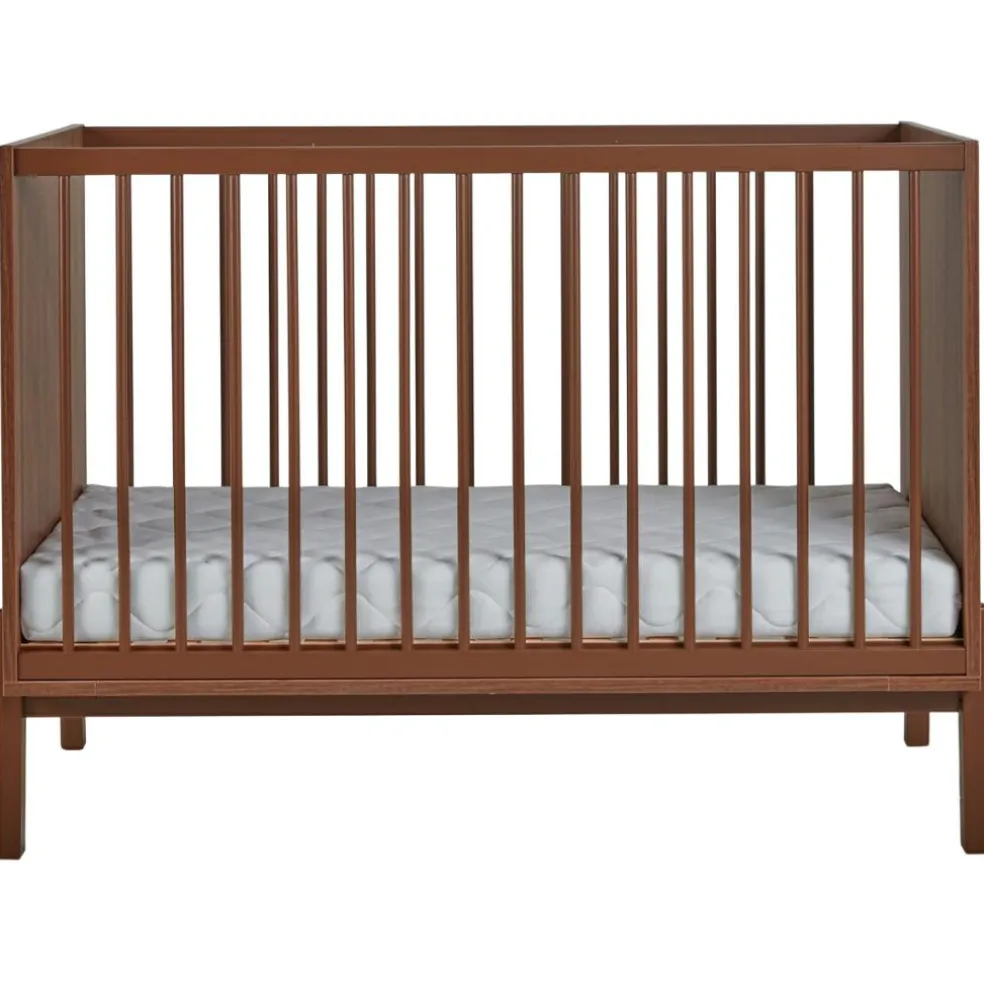 Lit à barreaux Ashi Chestnut (120 x 60 cm)