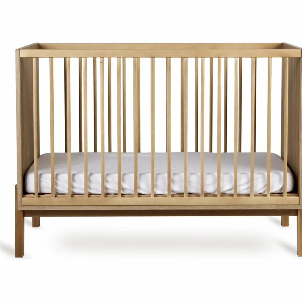 Lit à barreaux Ashi Honey Ash (120 x 60 cm)