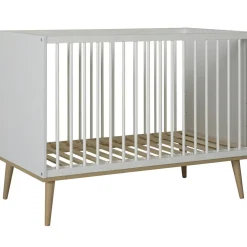 Lit à barreaux Flow White-Oak (120 x 60 cm)