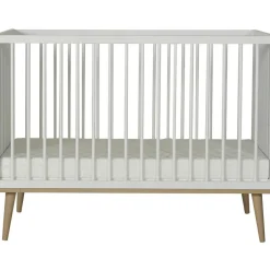 Lit à barreaux Flow White-Oak (120 x 60 cm)