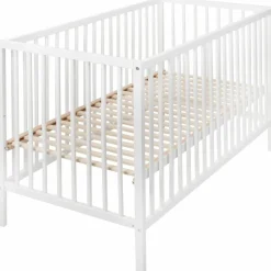 Lit à barreaux Lina Blanc (120 x 60 cm)