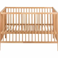 Lit à barreaux Lina Naturel (120 x 60 cm)