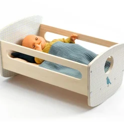 Lit à bascule Pomea Blue Night pour poupée