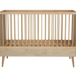 Lit bébé à barreaux Cocoon Natural Oak (120 x 60 cm)