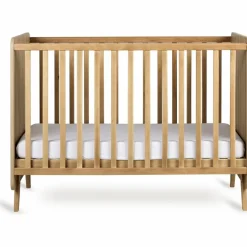 Lit bébé à barreaux Loft Honey Ash (120 x 60 cm)