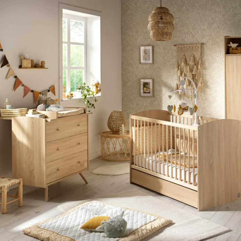 Lit bébé Acces bois (60 x 120 cm)
