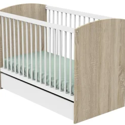 Lit bébé Acces bois blanc (60 x 120 cm)