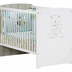 Lit bébé avec tiroir Teddy (60 x 120 cm)