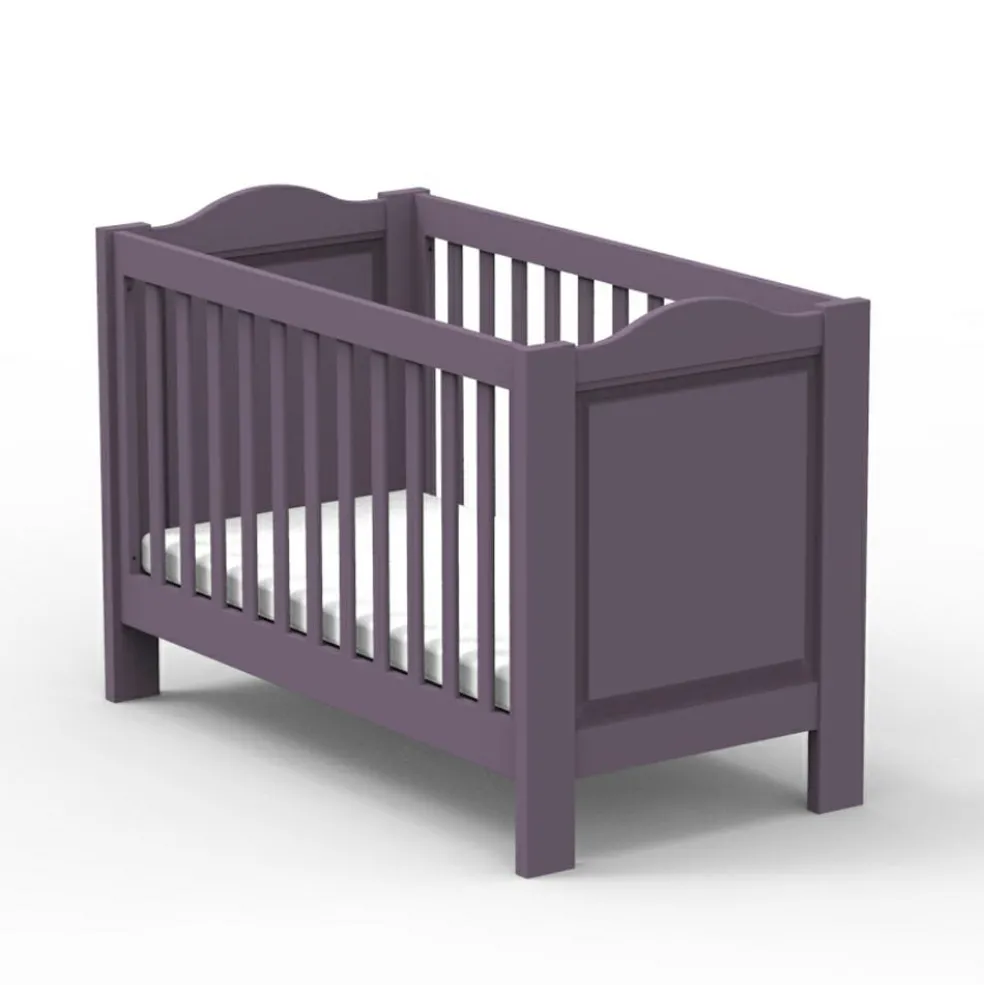 Lit bébé Dominique coloris au choix (60 x 120 cm)