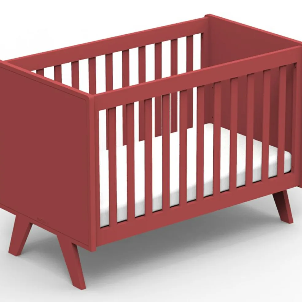 Lit bébé Madavin coloris au choix (60 x 120 cm)