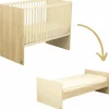 Lit bébé transformable Mélinée (60 x 120 cm)
