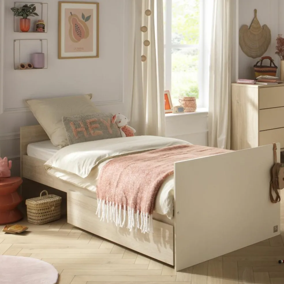 Lit bébé transformable Mélinée (60 x 120 cm)