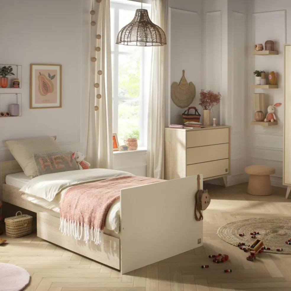 Lit bébé transformable Mélinée (60 x 120 cm)