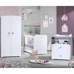 Lit bébé têtes panneaux New Nao (60 x 120 cm)