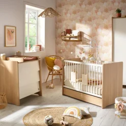 Lit bébé Vanille (60 x 120 cm)