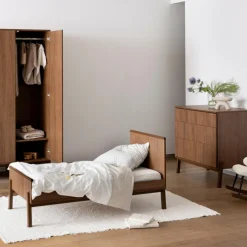 Lit bébé évolutif Ashi Chestnut (140 x 70 cm)