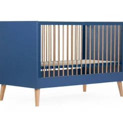 Lit bébé évolutif Bold Blue (70 x 140 cm)